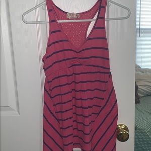 Pink & Purple Striped Tank